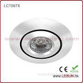 Anodised Aluminium color 3w ceiling led spot lamps  LC7267X